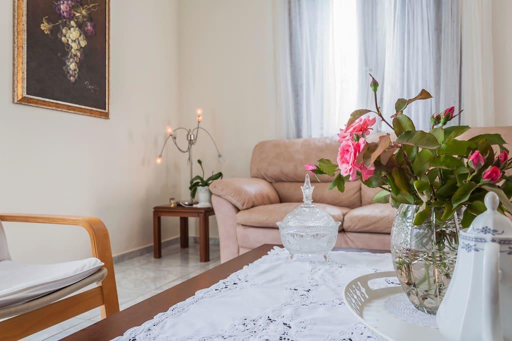 Anna'S Beautiful Apartment Chrissi Akti Chania Exterior foto